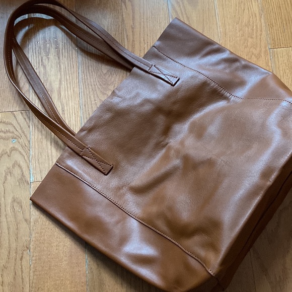 Brand new leather tote bag from J.Crew - Picture 2 of 7